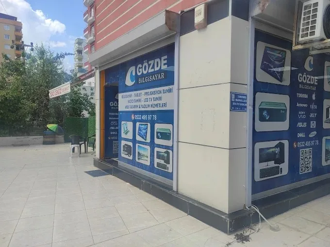 Gözde Bilgisayar dış cephe ve tabela — Menderes Mahallesi 35406. Sokak No:7, Mezitli/Mersin